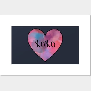 Xoxo Hugs & Kisses Posters and Art